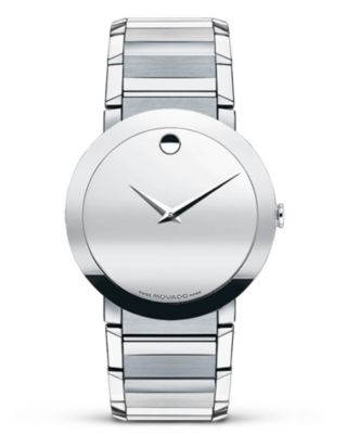 Movado "Sapphire™" Stainless Bracelet Watch, 38 Mm | Bloomingdale's