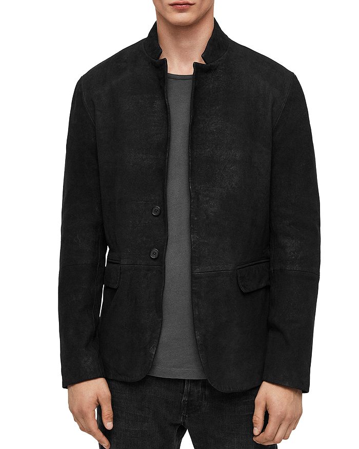 ALLSAINTS Brenton Leather Jacket | Bloomingdale's