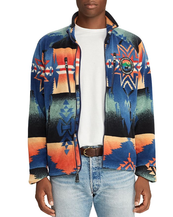 Polo Ralph Lauren Great Outdoors Southwestern-Print Fleece Jacket