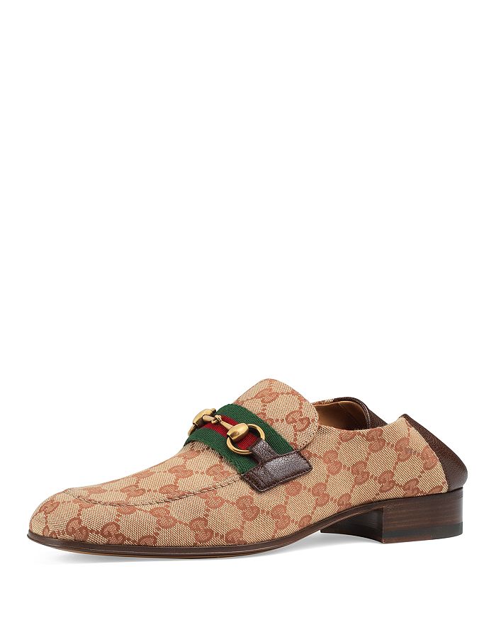 Gucci Supreme Canvas Loafers | Bloomingdale's