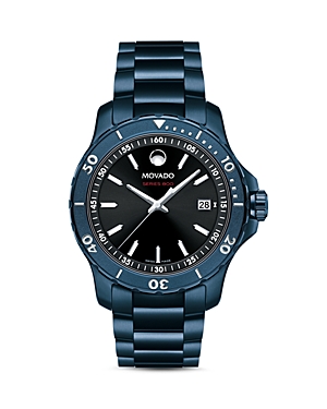 Movado Series 800 Blue Watch, 40mm