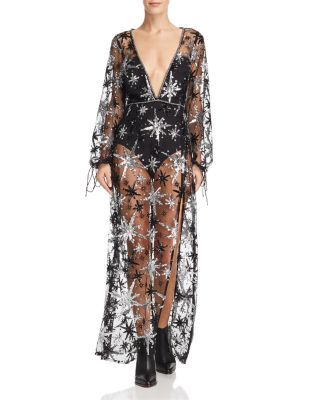 for love and lemons stardust maxi dress