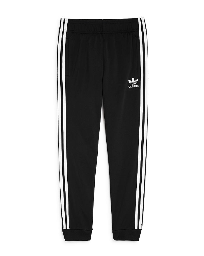 Adidas Youth Joggers Superstar Track Pants Light Blue/White