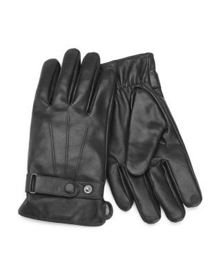 leather tech gloves