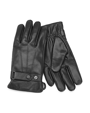 Royce New York Lambskin Leather Tech Gloves