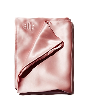 Slip For Beauty Sleep Pure Silk Queen Pillowcase In Pink