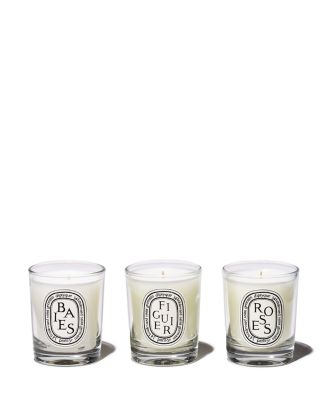 diptyque Baies, Figuier, Roses Candle Gift Set Beauty & Cosmetics - Bloomingdale's