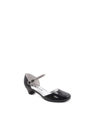 Nina - Girls' Cera Embellished D'Orsay Ankle Strap Flats - Little Kid, Big Kid