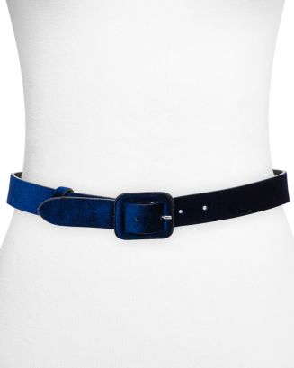 Gerard Darel wide leather waist belt