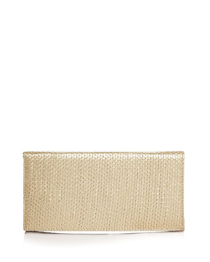 Sondra roberts gold clutch 2025