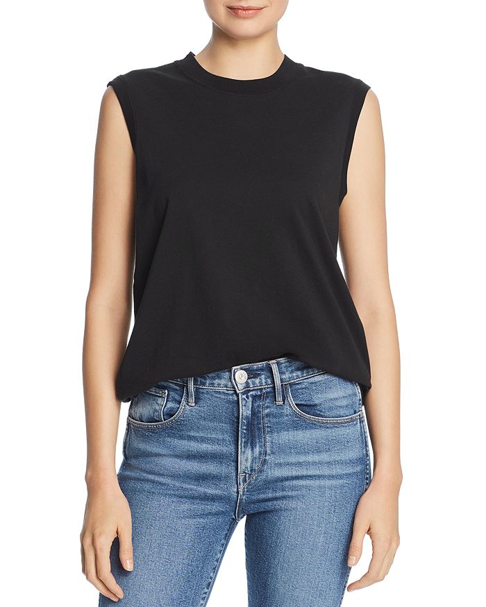 Shop Atm Anthony Thomas Melillo Classic Muscle Tee In Black