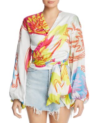 All Things Mochi - Kylie Wrap Top