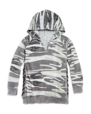 girls camouflage hoodie