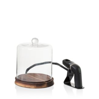 Crafthouse by Fortessa Glass Smoke Cloche with Smoker & Chips | Bloomingdale's