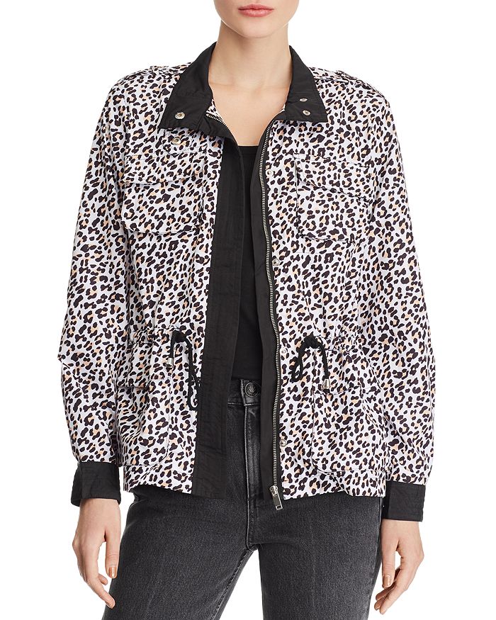 Aqua Leopard Print Raincoat - 100% Exclusive In White Leopard