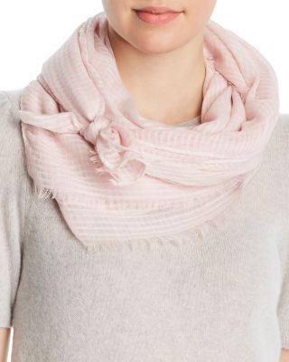 Fraas - Textured Striped Scarf