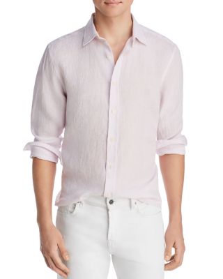 The Men's Store at Bloomingdale's - Bi-Color Linen Classic Fit Shirt - 100% Exclusive