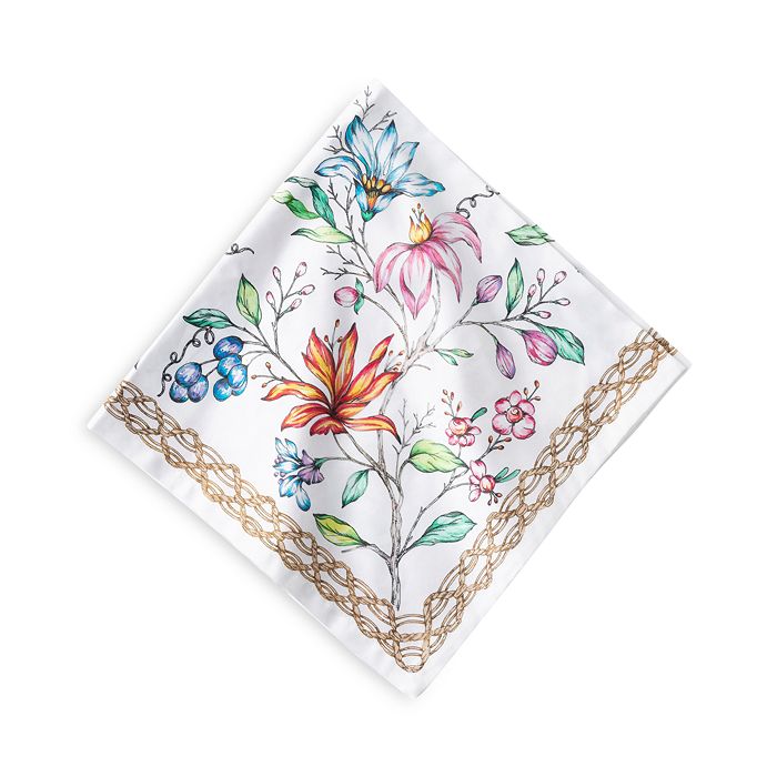 Shop Juliska Floretta Napkin In Multi