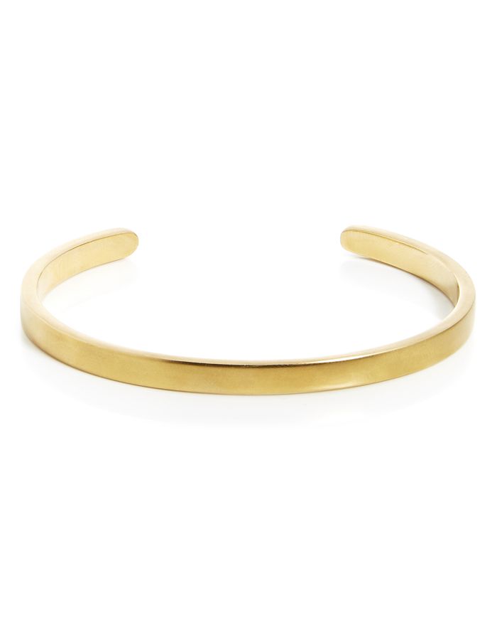 Miansai Singular Cuff Brass Bracelet In Matte Bras | ModeSens