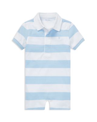 striped cotton rugby shortall