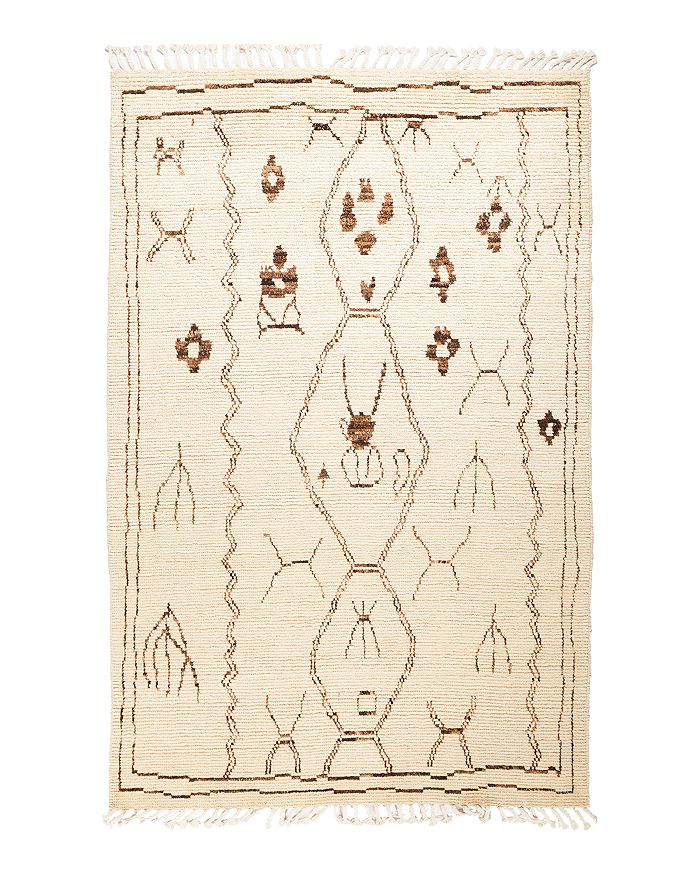 Bloomingdale's Solo Rugs Bedouin Moroccan Area Rug, 5'0 X 8'1 In Ivory
