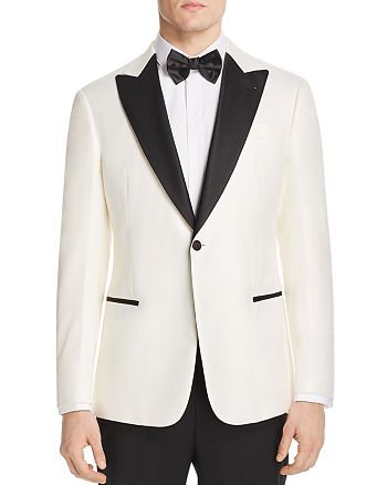 Armani Satin-Lapel Regular Fit Tuxedo Jacket | Bloomingdale's