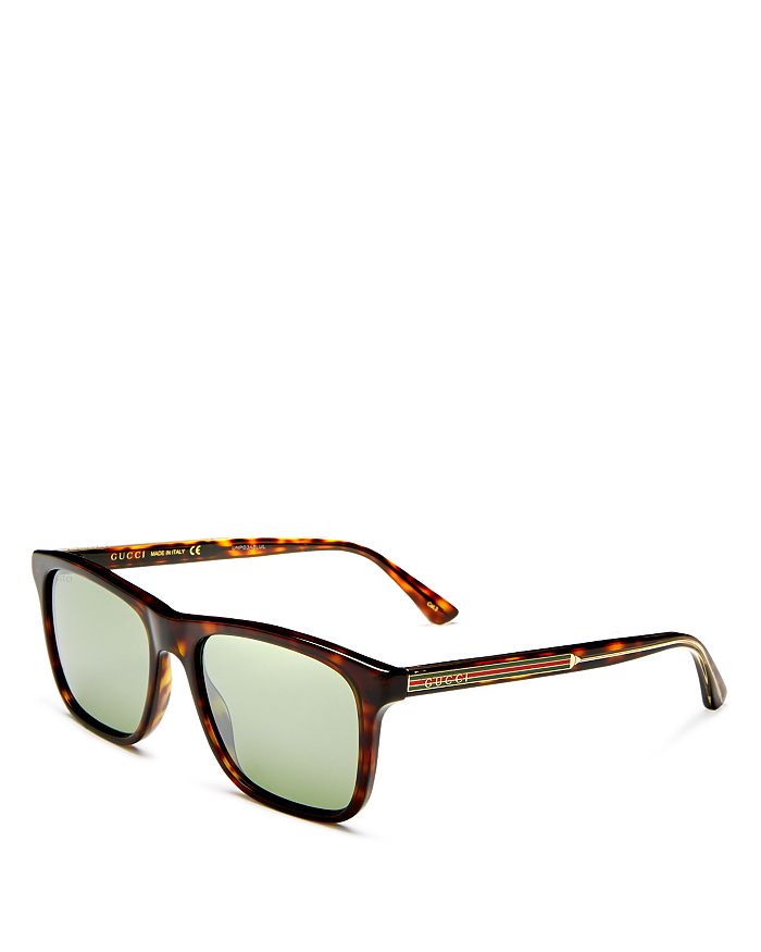 Gucci Men's Mirrored Square Sunglasses, 55mm Bloomingdale's