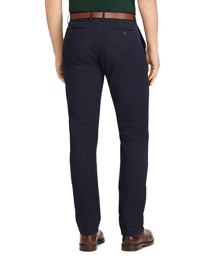 Shop Polo Ralph Lauren Stretch Straight Fit Chinos In Aviator Navy