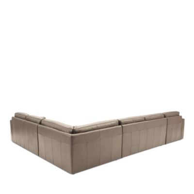 Greyson 4-Piece Leather Sectional