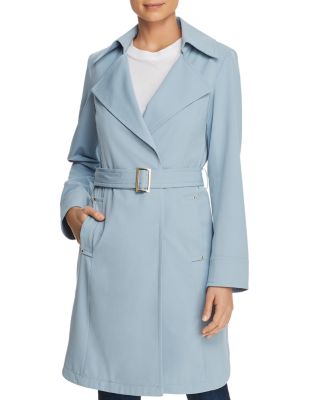 vince camuto belted trench coat