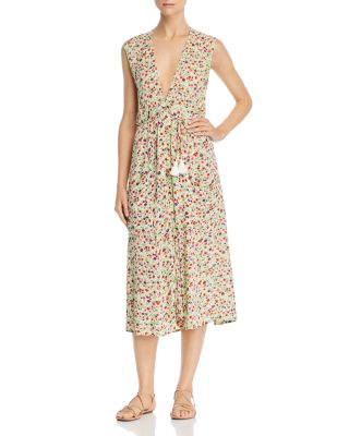 faithfull blohm midi dress