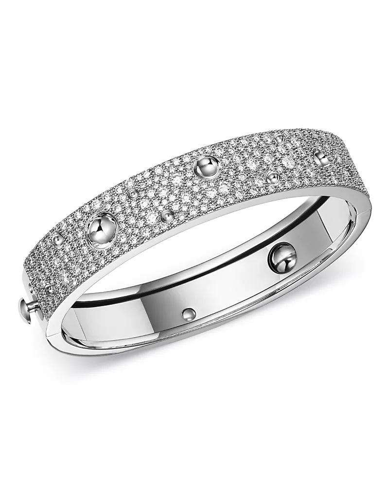 Roberto Coin 18K White Gold Pois Moi Luna Diamond Bracelet