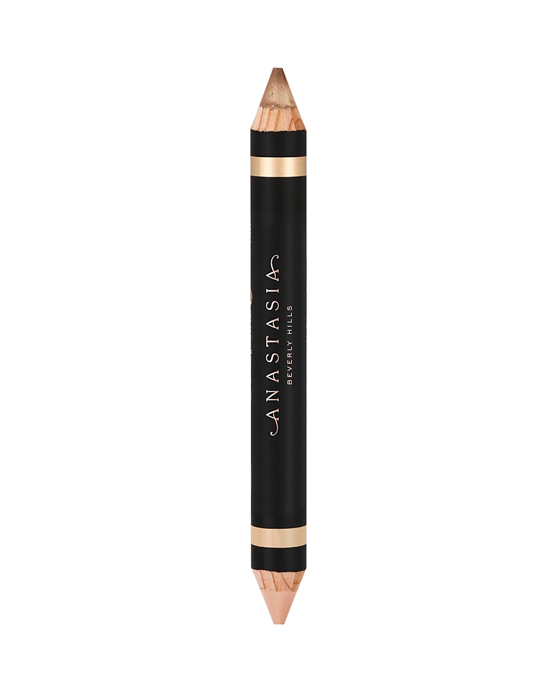 Anastasia Beverly Hills Highlighting Duo Eyebrow Pencil Matte Shell / Lace Shimmer 0.18 oz/ 5 G In Shell/lace