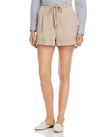 Lafayette 148 New York Columbus Tie Waist Shorts Bloomingdale S