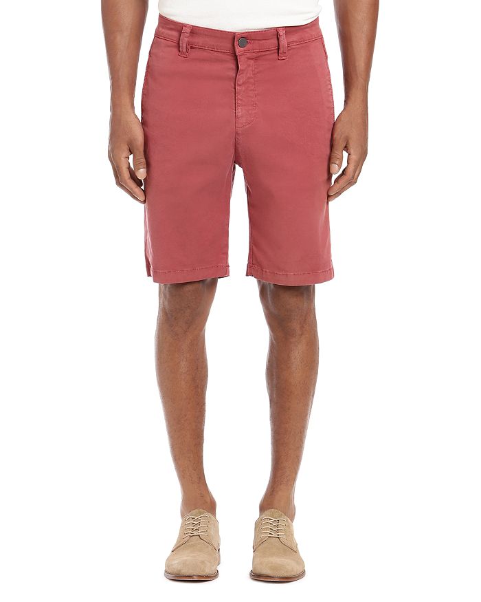 34 Heritage Nevada Soft Touch Twill Shorts In Brick Dust | ModeSens