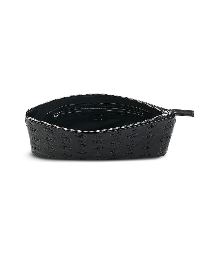 Mcm Crossbody Pouch In Monogram Leather