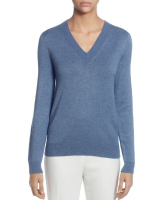 T Tahari V-Neck Sweater | Bloomingdale's