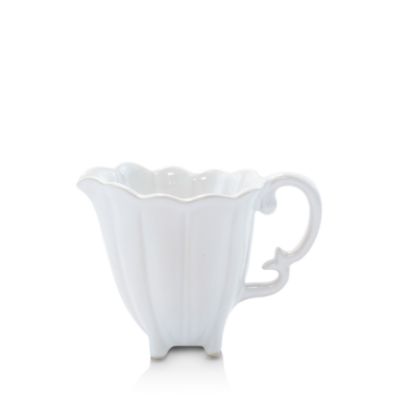 VIETRI - Incanto Stone White Scallop Creamer