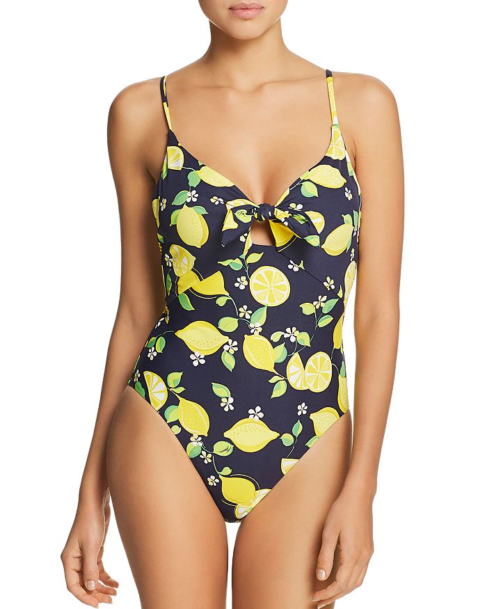Trina turk lemon bathing suit sales