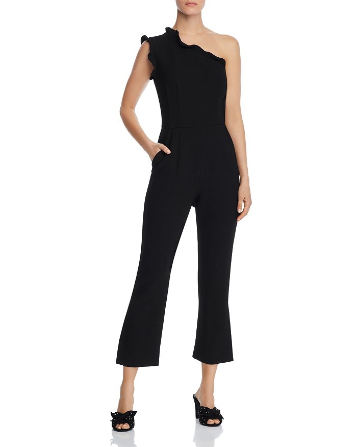 Eliza j one shoulder ruffle top jumpsuit
