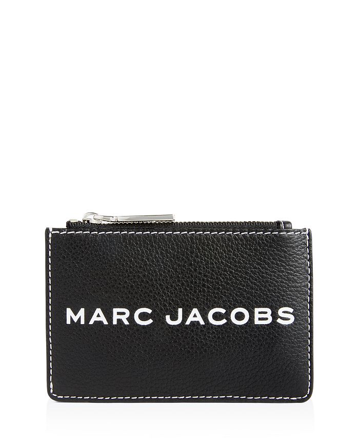 Marc Jacobs Snapshot Top Zip Multi Wallet In Black/gold