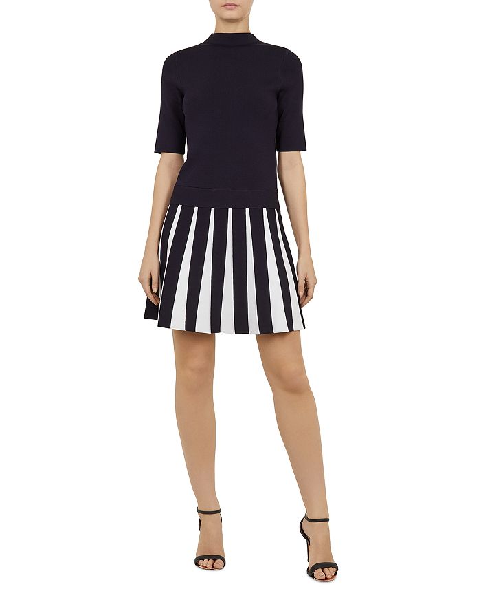 Ted Baker Hethia Knit Layered Look Dress Bloomingdale s