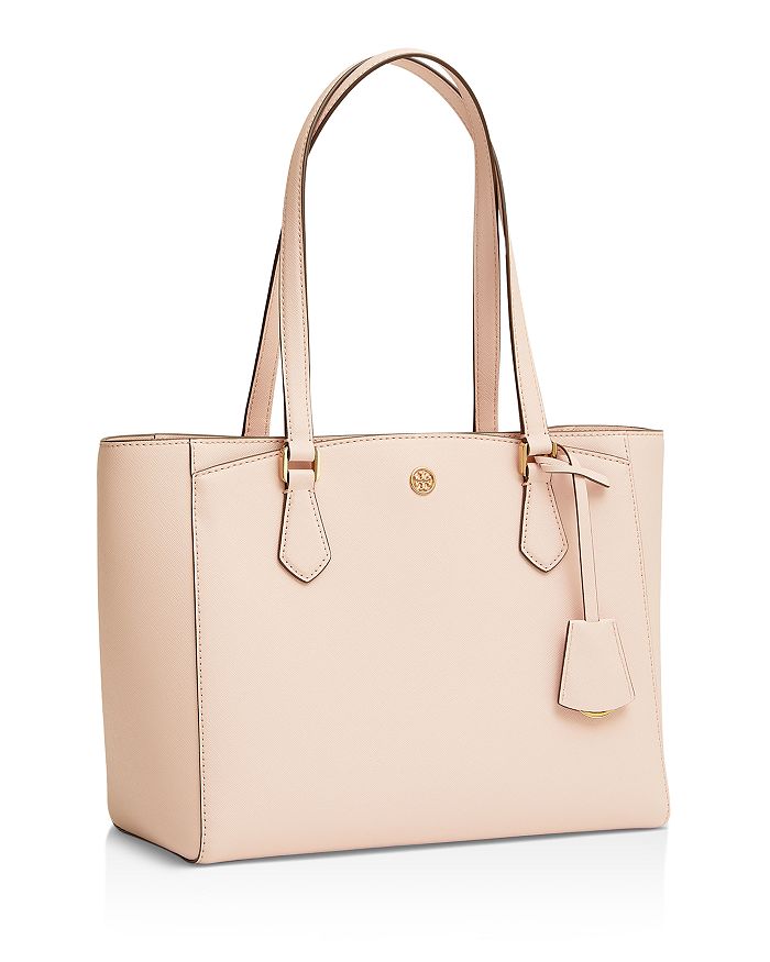 TORY BURCH ROBINSON SMALL LEATHER TOTE,54146