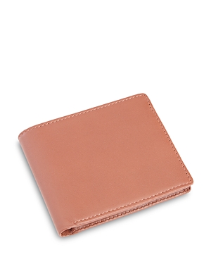 Shop Royce New York Leather Rfid-blocking Id Flap Bifold Wallet In Tan
