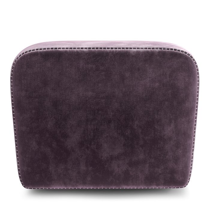 Shop Huppe Adelaide Ottoman In Lilac