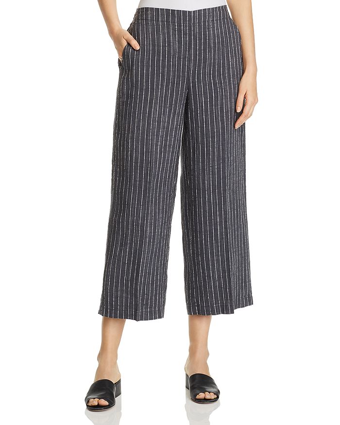 EILEEN FISHER CROPPED WIDE-LEG PANTS,S9QJH-P2524M