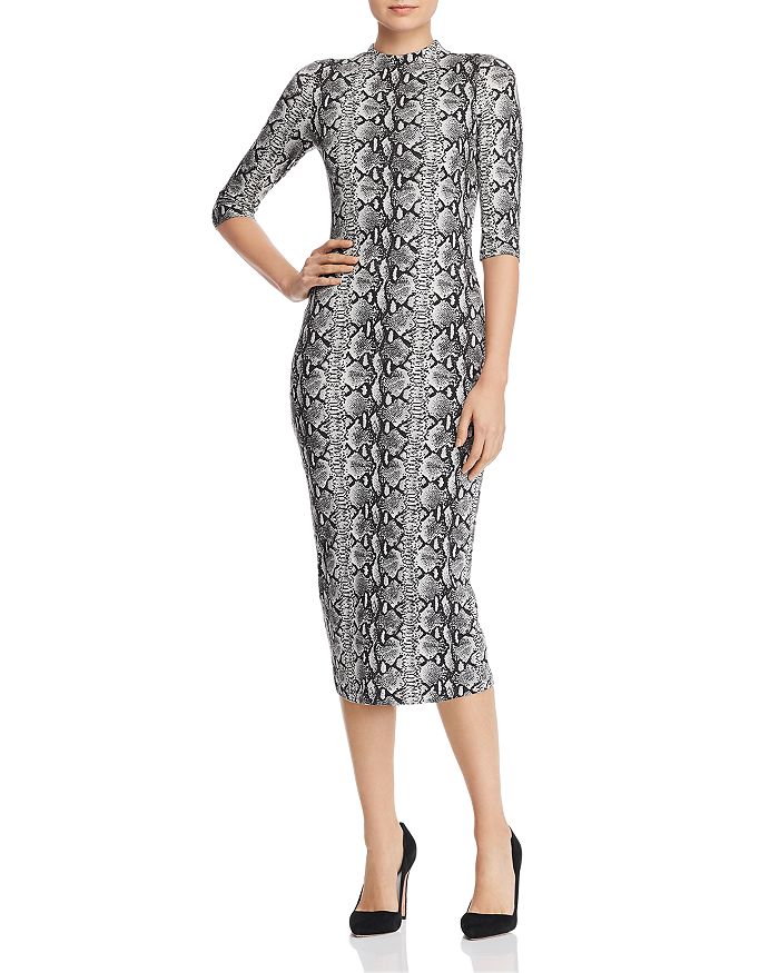 Alice and 2025 olivia snakeskin dress