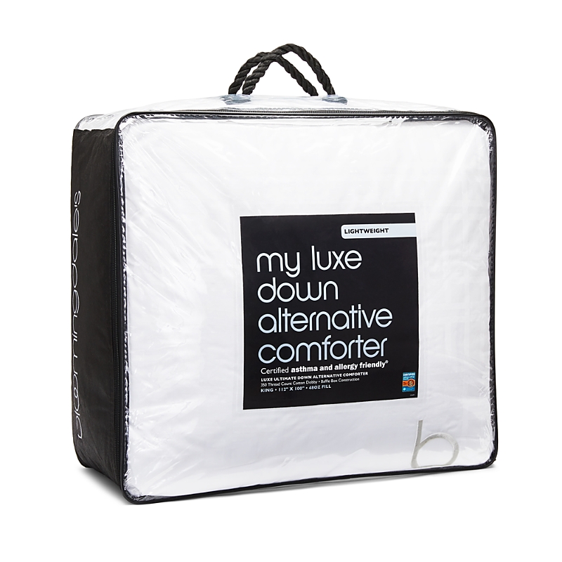 Bloomingdale's My Luxe Asthma & Allergy Friendly Lightweight Down Alternative Comforter, King - Exclusive In White