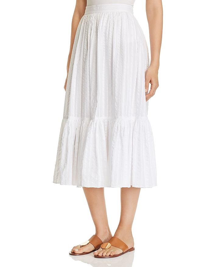 Tory burch clearance striped skirt