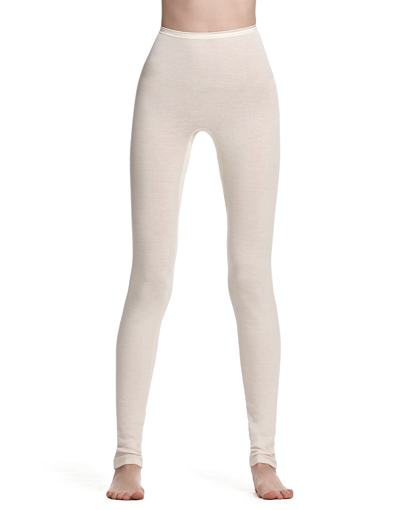 HANRO WOOLEN SILK BASIC LONGLEGS 71422